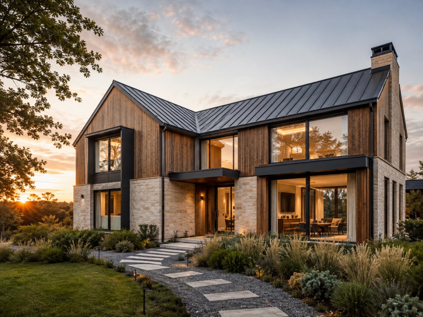 Custom contemporary home